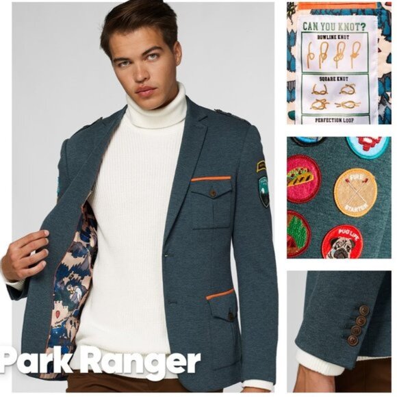 OppoSuits Deluxe Uniform Park Ranger Blazer - Picture 4 of 16